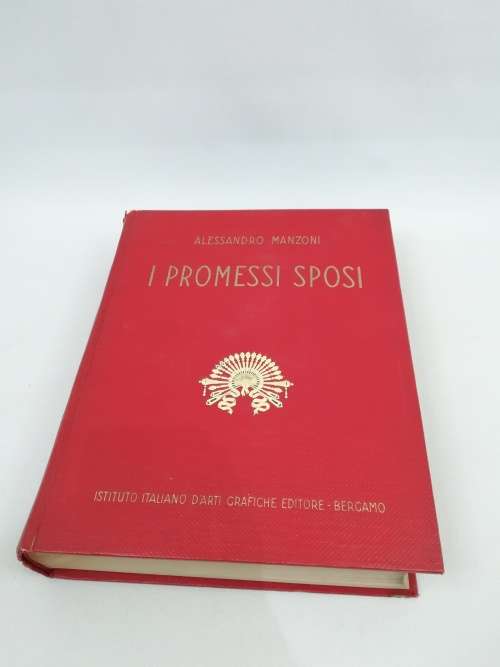 Large Alessandro Manzoni I PROMESSI SPOSI book!!!!