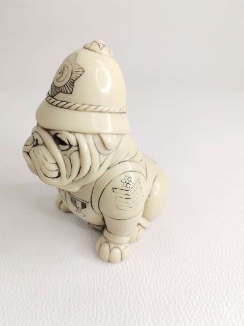 RARE JOHN BICCARD CRUSHED MARBLE BOBBY SCULPTURE!!!!