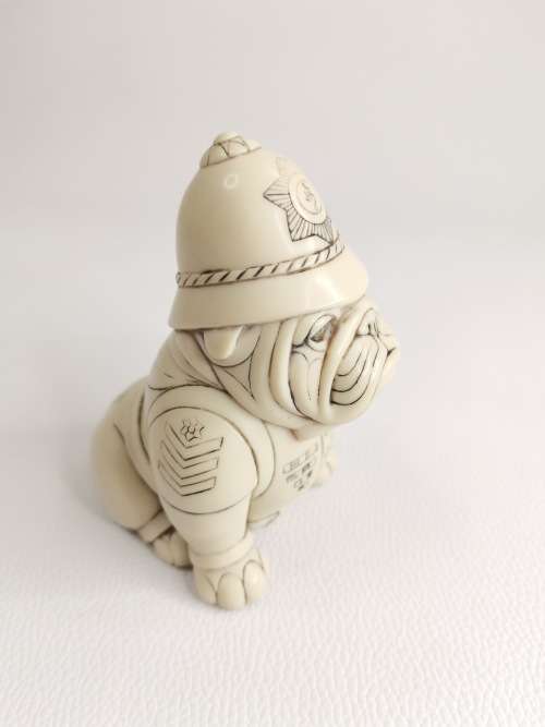 RARE JOHN BICCARD CRUSHED MARBLE BOBBY SCULPTURE!!!!