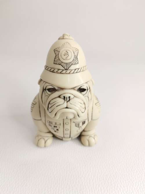 RARE JOHN BICCARD CRUSHED MARBLE BOBBY SCULPTURE!!!!