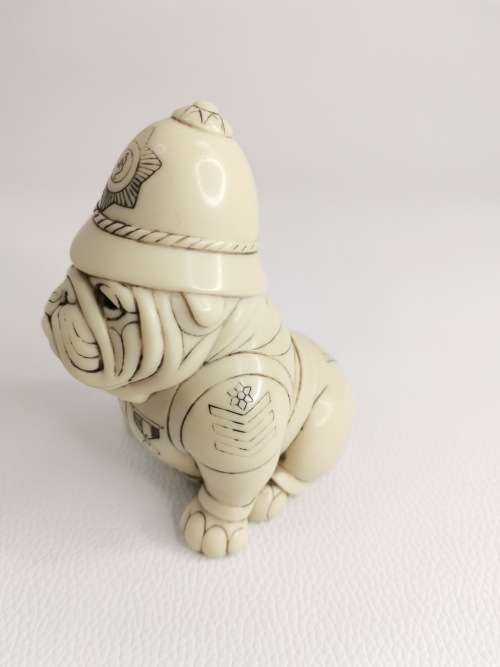 RARE JOHN BICCARD CRUSHED MARBLE BOBBY SCULPTURE!!!!