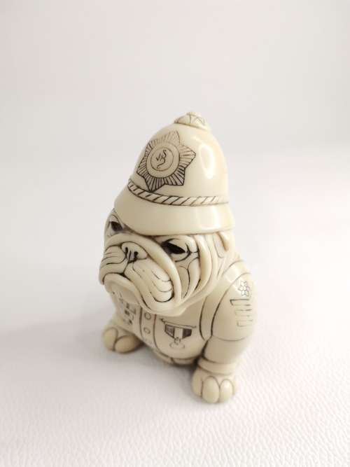 RARE JOHN BICCARD CRUSHED MARBLE BOBBY SCULPTURE!!!!