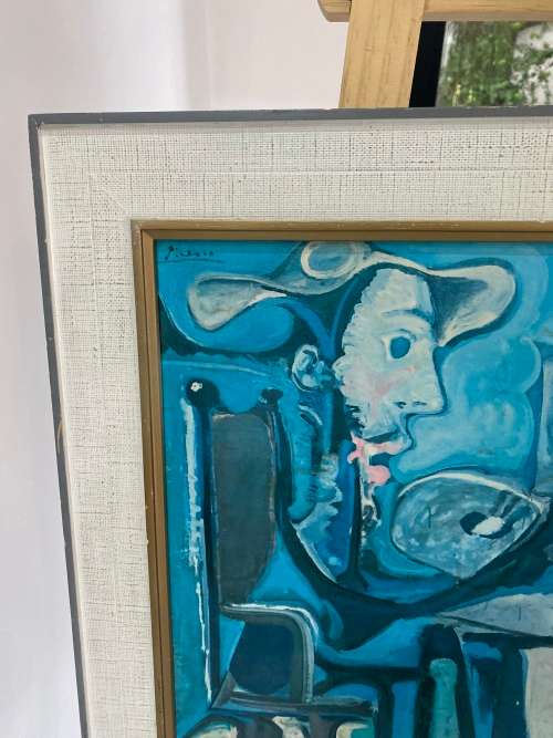 BEAUTIFUL VINTAGE PICCASO PRINT SIZE 73CM X 53CM !!!