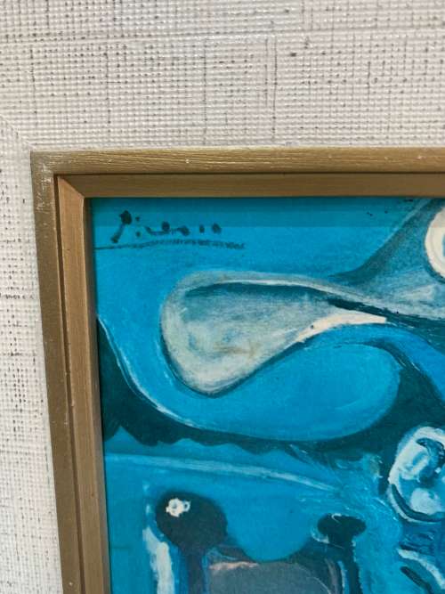 BEAUTIFUL VINTAGE PICCASO PRINT SIZE 73CM X 53CM !!!