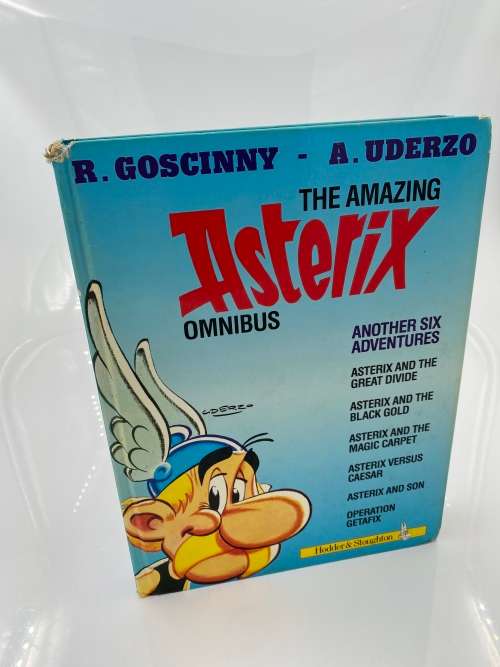 HARDCOVER ASTRIX AND THE 6 ADVENTURES BOOK !!!