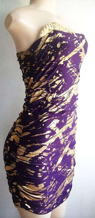 Beautiful Golden Dress. Sizes 32 - 34