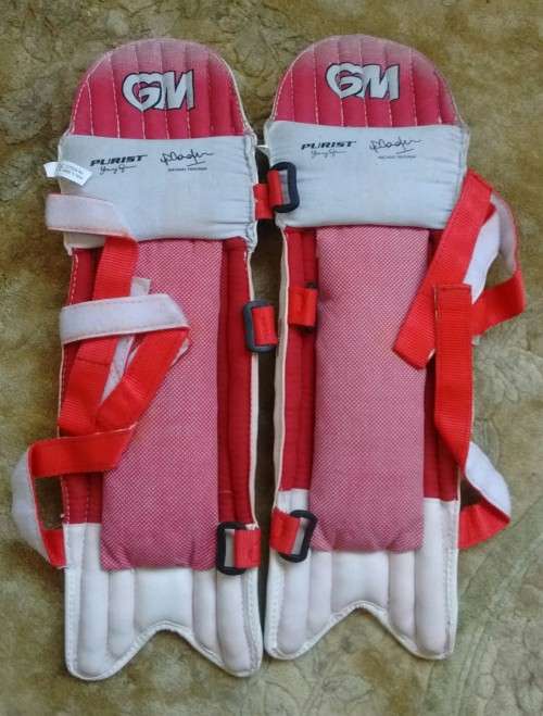 GM michael vaughan batting pads  for kids