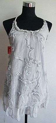Luxurious Chiffon/Organza Lined Dress. To Fit Sizes 32/34/36