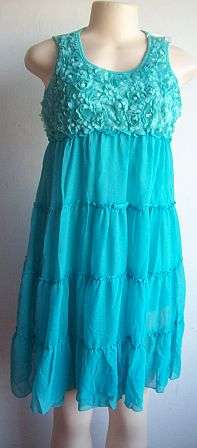 Embellished Chiffon Dress. To Fit Sizes 34/36