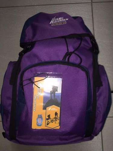 Hiking - Backpack - available in black, purple, navy, pink and red with blue