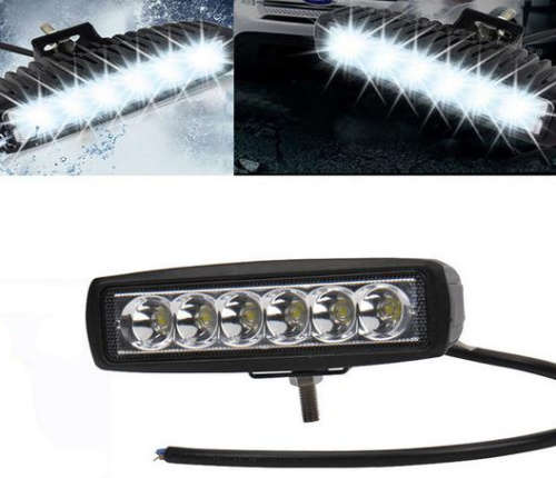 18W Car CREE LED Light Irradiation Lamp Work Light Fog Light