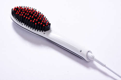HOT Fast Hair Straightener Electric Hair Brush Comb Magic straightener Brush LCD Display
