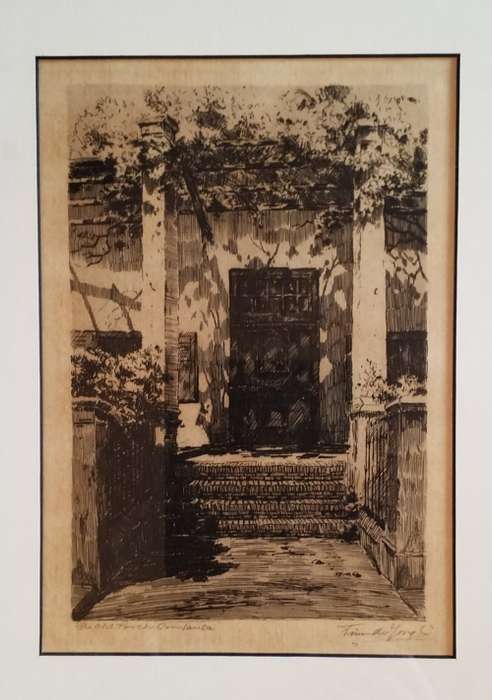 Tinus De Jongh - Etching :
