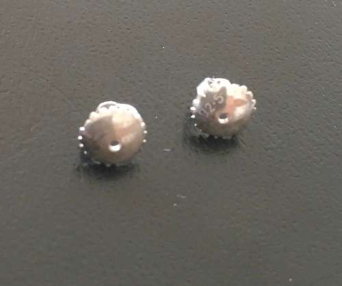 .700Ct Diamond Cluster Earrings. 9k Solid White Gold. G-H / SI2-SI3 * In stock*