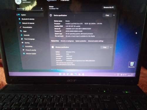 Acer Travelmate 7730