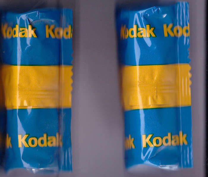 KODAK PROFESSIONAL EKTACHROME TRANPARENCY FILM E100 VS 120 ,  X 2  EXPIRED 06/2007, BATCH 0741 014