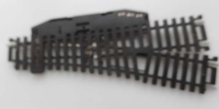 HO RAIL TRACKs , LIMA ITALY ,1 X LEAD IN POINTS