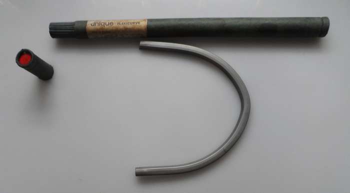 FLEXI CURVE - UNIQUE FLEXI CURVE in protective storage tube