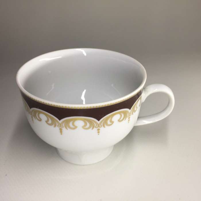MITTERTEICH  BAVARIA , TRIOS  burgundy & gold design       set of three