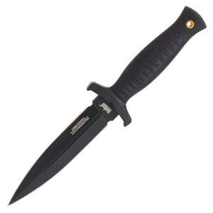 United Cutlery Combat Commander Black Boot Knife with Shoulder Harness