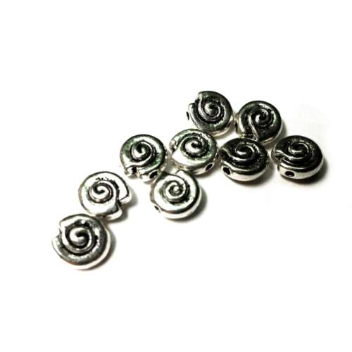 Beads / Metal Beads - Spacer -8mm -Price for 20pcs- Beads for jewellery crafting - Nickel free