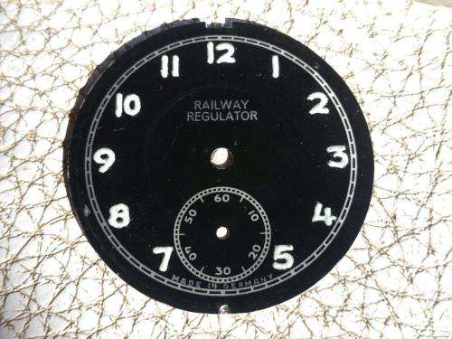 Antique Pocket watch Movement with Dial and Case -Railway Regulator-Watchmaker Treasures