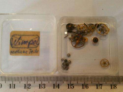 Clock - watch parts - gears and more - Watchmaker or crafter - find your Treasure