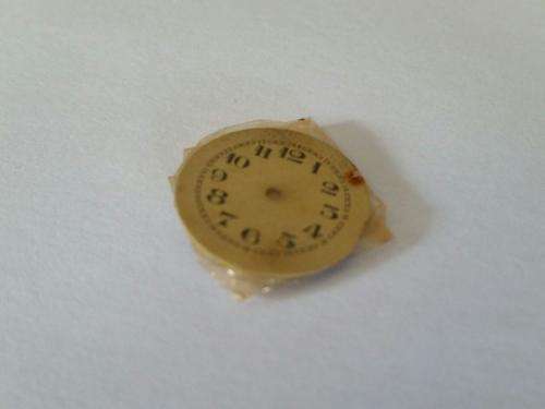 Antique watch Dial  19mm round -Watchmaker Treasures