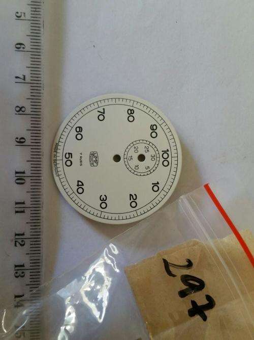 Stopp Watch parts- dial 43.4mm -Watchmaker Treasures