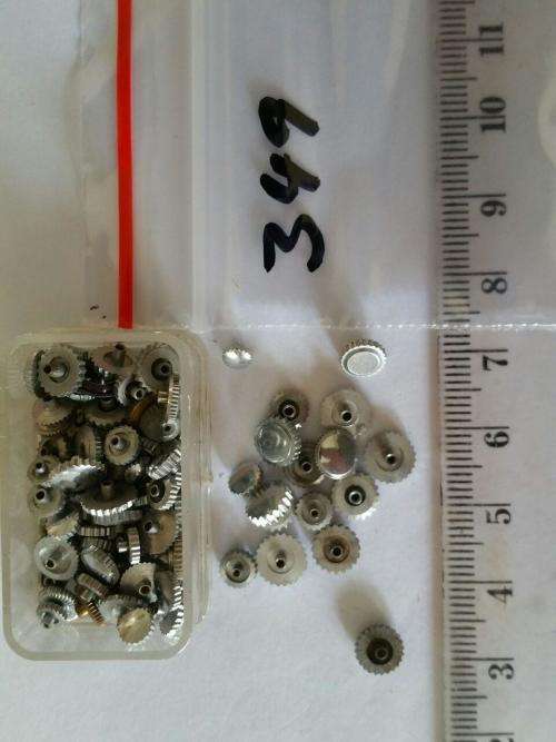 Watch parts-Box  95 crowns div.mm - stainl. Made in Germany - Watchmaker find your Treasure