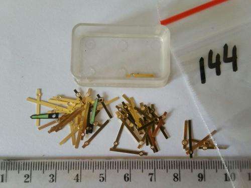 Watch parts- Box with div. hands - Watchmaker find your Treasure