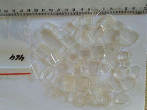 Steampunk - Watch parts- lot of acrylic glass mixed- Watchmaker find your Treasure