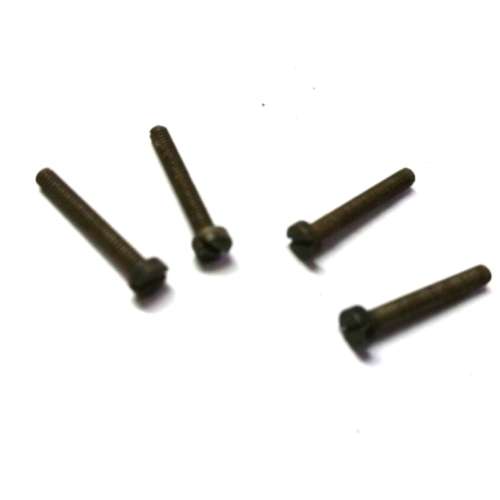 15.1 x 2.7mm Steel cheese Head Machine Screws 4Pcs Cross Metric