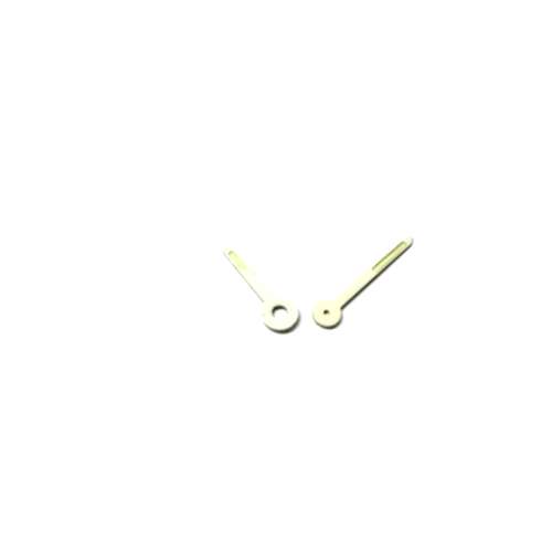 spares / small phosphor hands 18.1mmand13.0mm / Watchmaker Treasures pr.p.pair