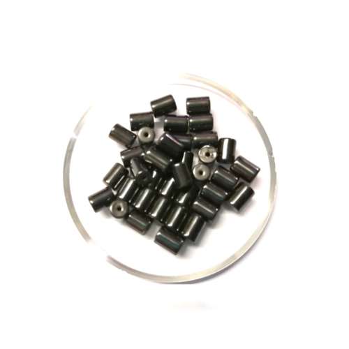 Beads / Hematite Beads /  black grey Beads / 5.5x4mm / price p.37 pcs / Beads for crafting