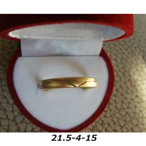 Rings - Brass / gold plaque` - 21.5 diameter -width 4mm-