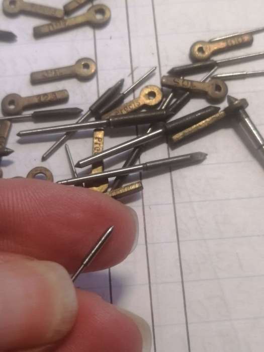 CLOCK parts - `Mitnehmer` in a box -Watchmaker Treasures