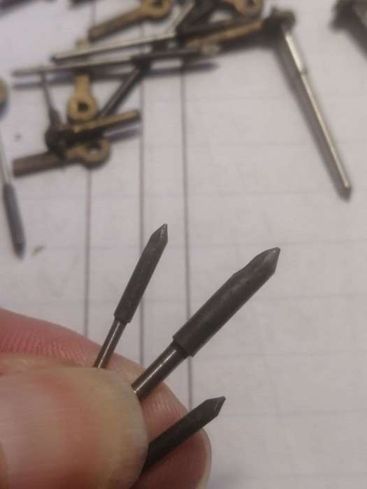 CLOCK parts - `Mitnehmer` in a box -Watchmaker Treasures