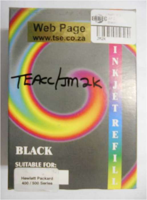 Inkjet Refill Kit for HP 400 / 500 (Adequet for 3 Black Refills)