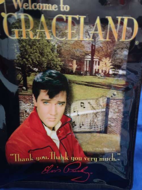 Elvis Vintage, Graceland, Original small carry bag