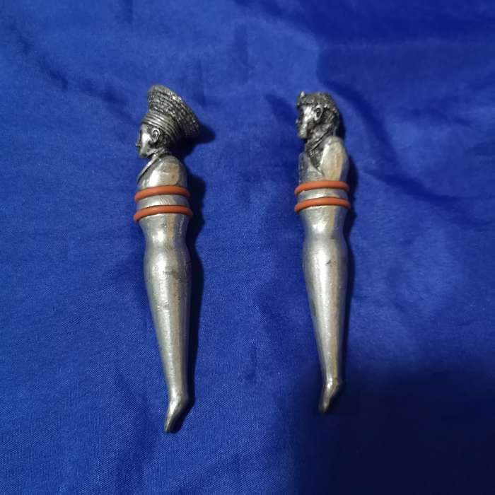 Andy C- Andy Cartwright - Tribal Range - Wine Bottle Stopper. 2 available (Sold as a set)