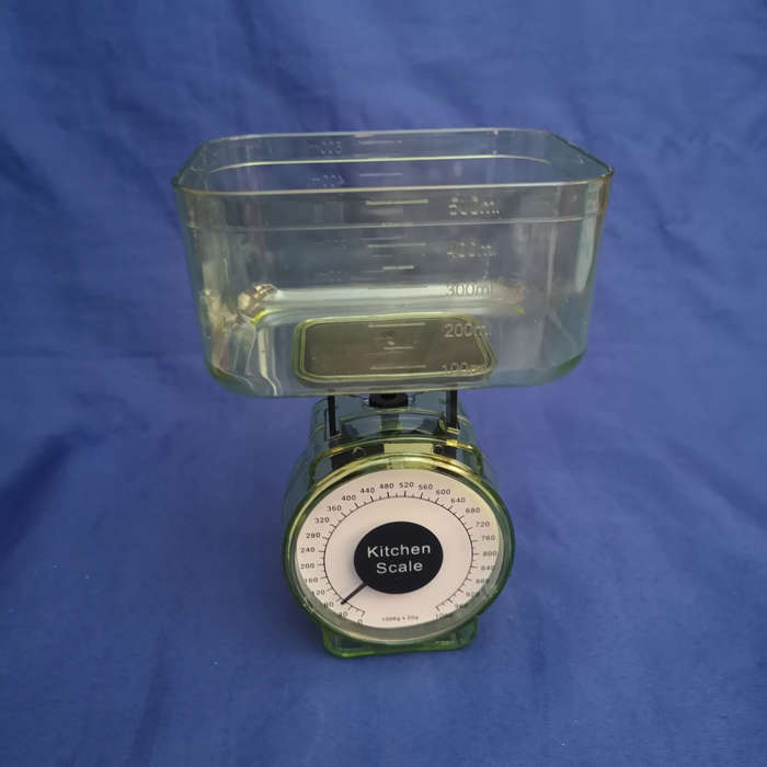 Kitchen Scale Food Baking Mechanical Dial Compact Bowl Cook Bake. Unused