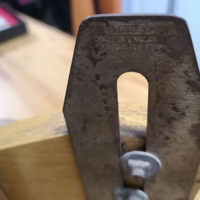 Biltong slicer with STANLEY Made in England blade