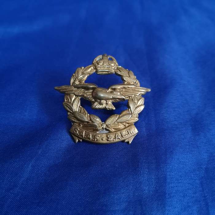 SAAF SALM Cap Badge- vintage