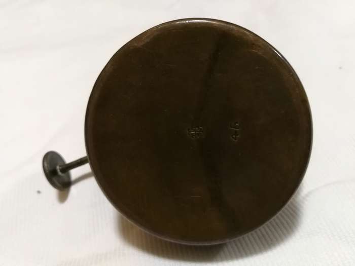 Vintage Jewelers Brass Tabletop Lamp Heater Light. hallmarked