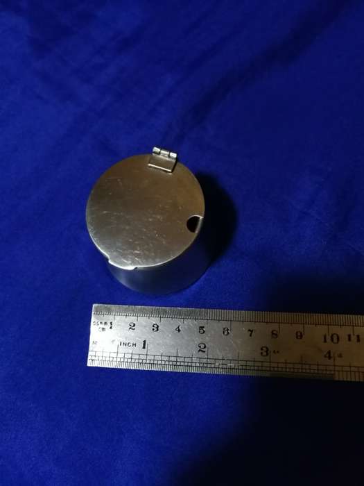 A Robert Welch (1929-2000) for Old Hall England. 18/8 stainless Steel mini sugar bowl