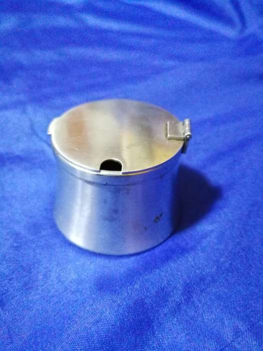 A Robert Welch (1929-2000) for Old Hall England. 18/8 stainless Steel mini sugar bowl