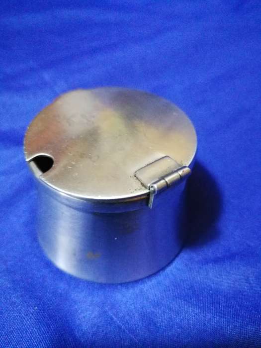 A Robert Welch (1929-2000) for Old Hall England. 18/8 stainless Steel mini sugar bowl