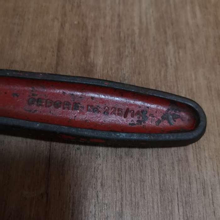GEDORE 225/ 14` pipe wrench