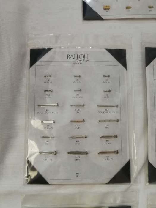 Jewellers Findings assorted - vintage Ballou USA